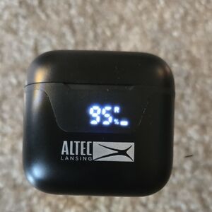 Altec Lansing Black Earbud Headphones